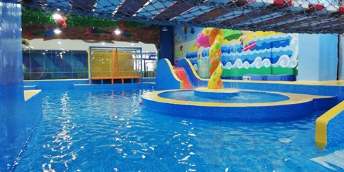 重慶合川的場地樂淘兒童水上樂園